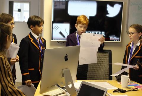 Pupils take part in Collaborative Learning Day