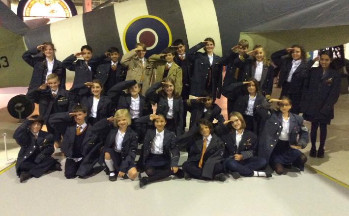 Form 6 visit the RAF Museum