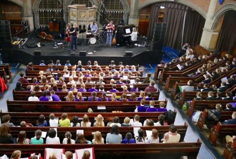 Senior Choir perform at Union Chapel