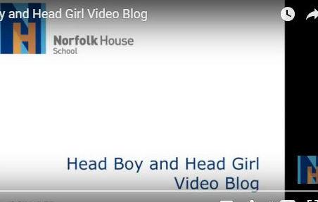 Head Boy and Girl Blog